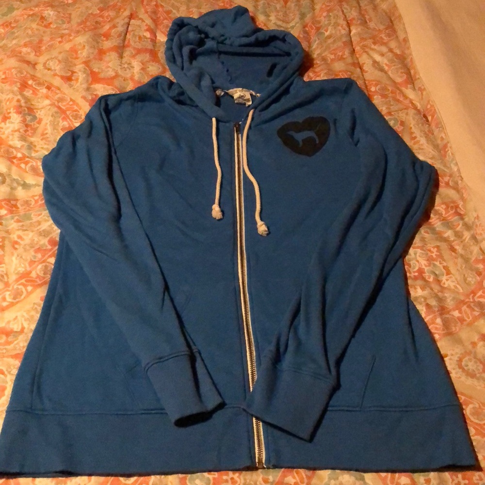 Pink Zip Up Hoodie